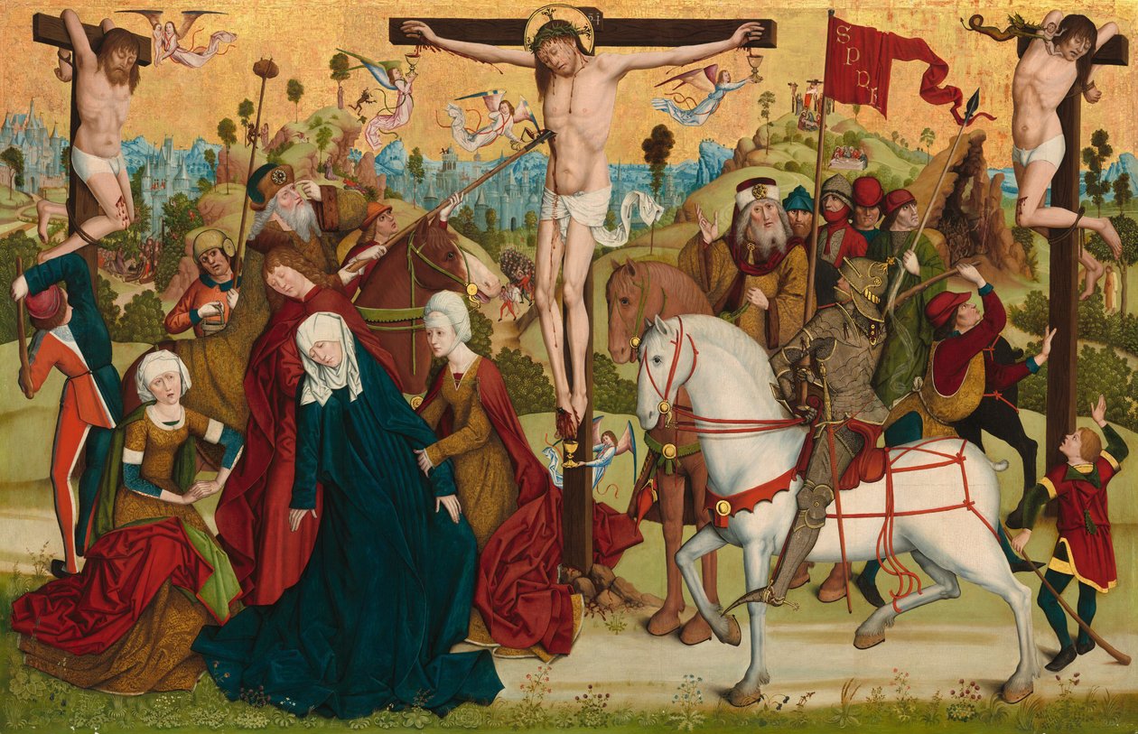 Calvario da Master of the Death of Saint