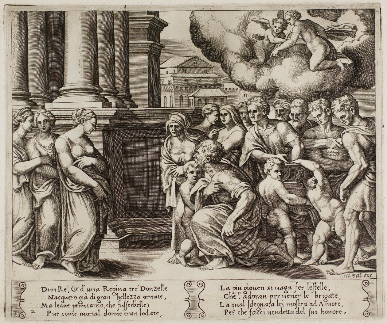 Il Popolo che Rende Onori Divini a Psiche da Master of the Die