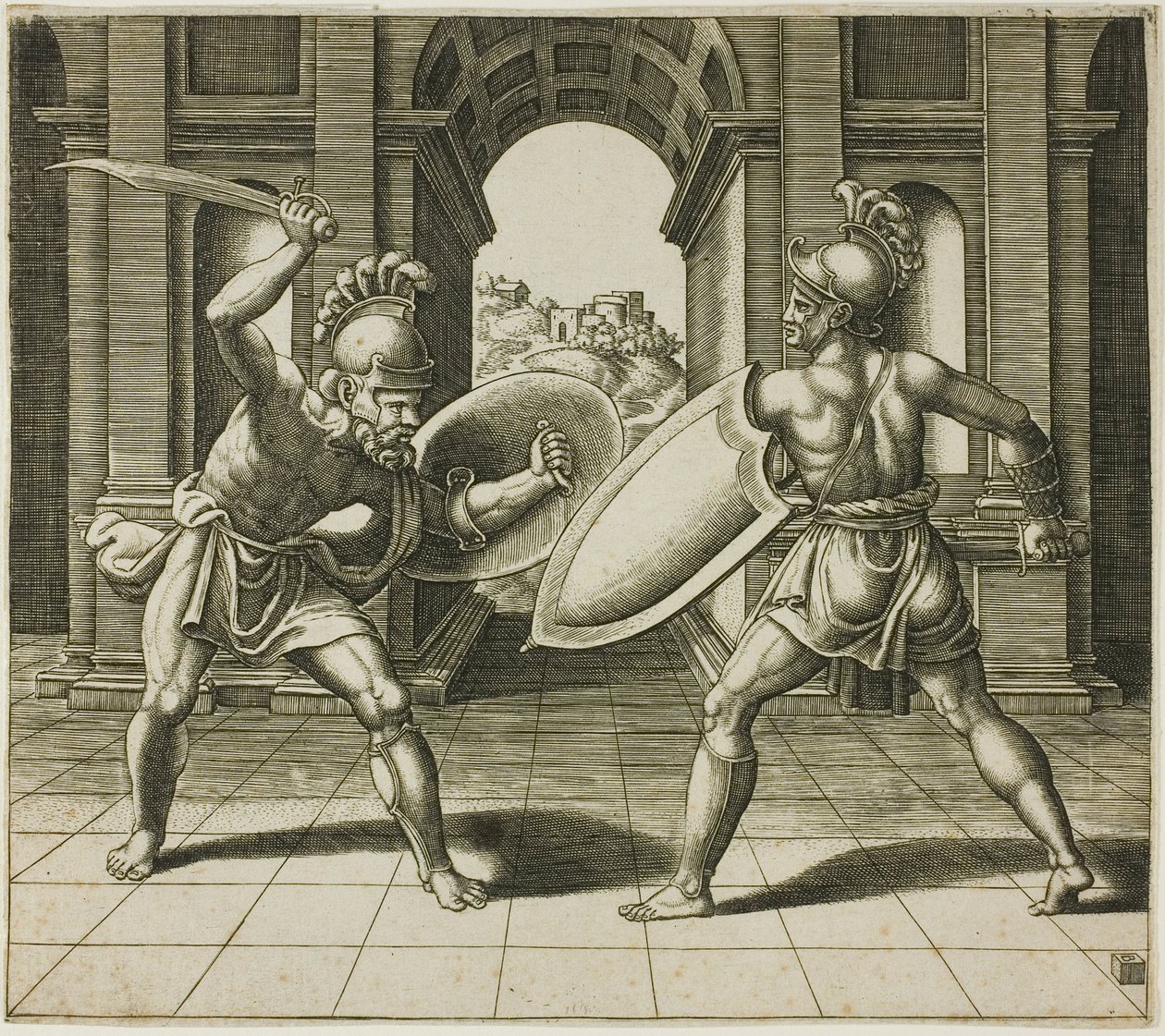 I due gladiatori da Master of the Die