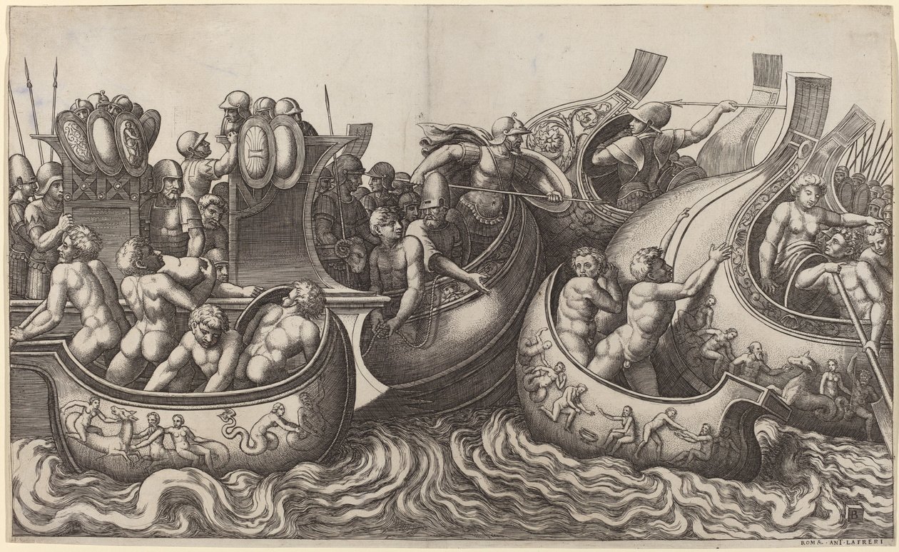 Battaglia Navale da Master of the Die after Giulio Romano
