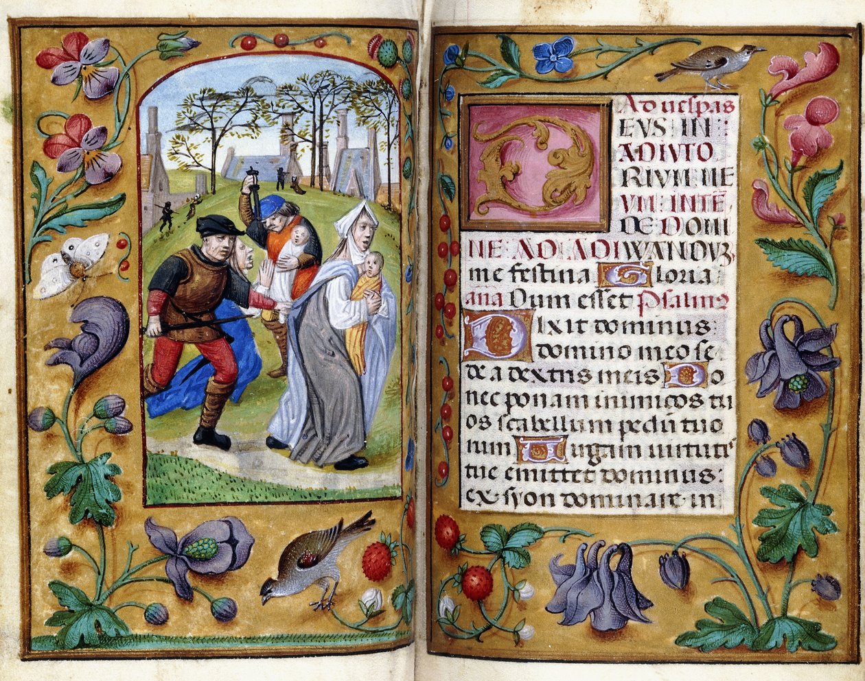 Massacro degli innocenti da Master of the Dresden Prayer Book