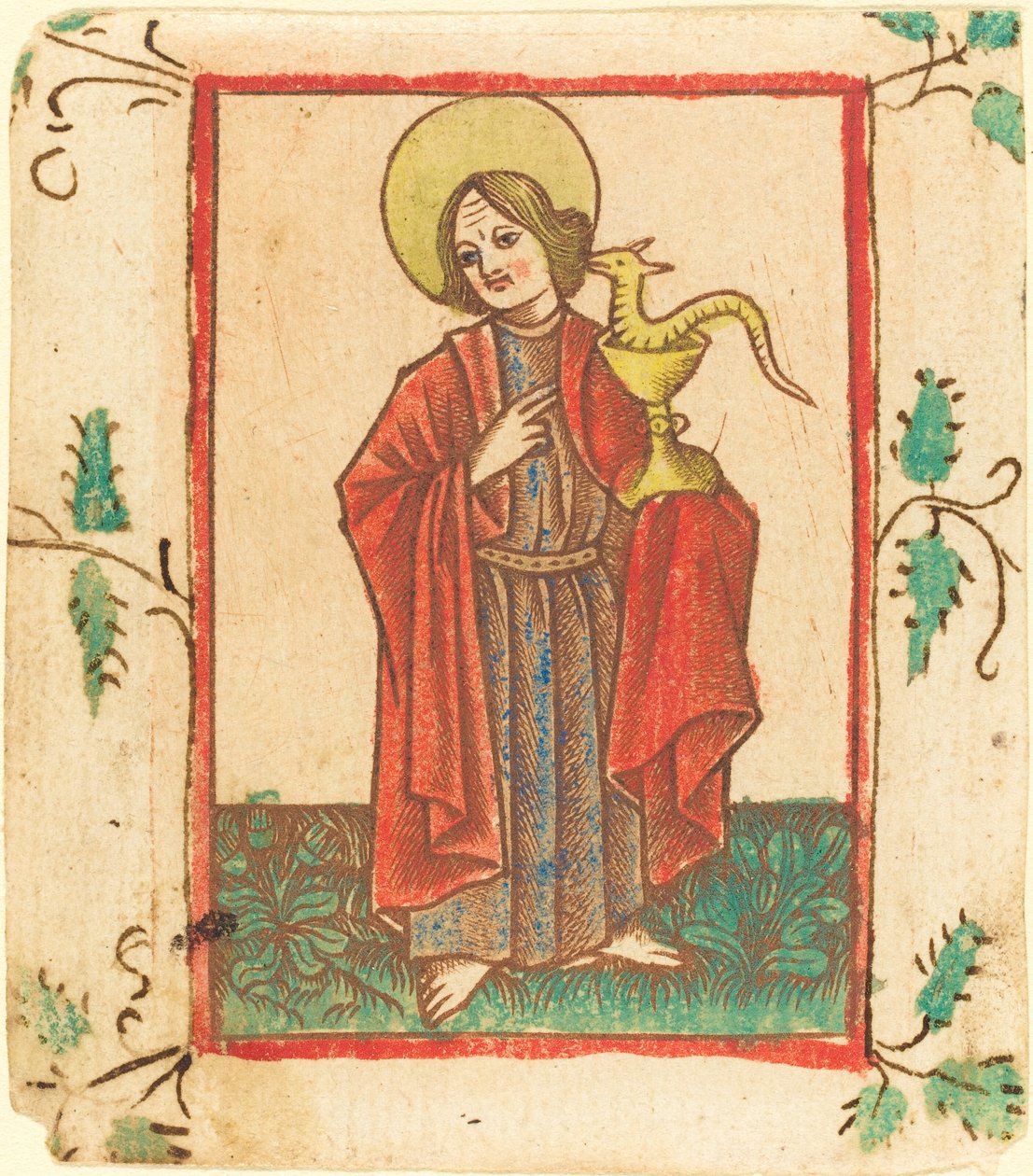 San Giovanni Evangelista da Master of the Dutuit Mount of Olives after Master of St. Erasmus
