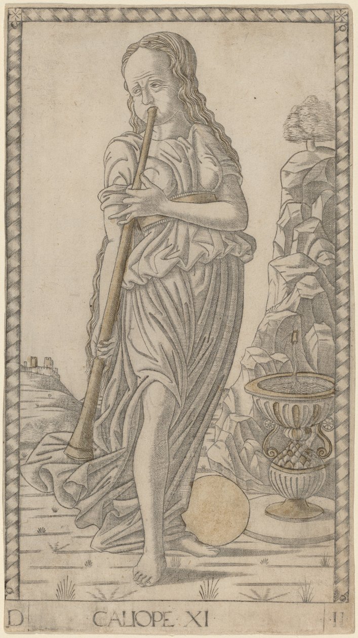 Calliope da Master of the E Series Tarocchi