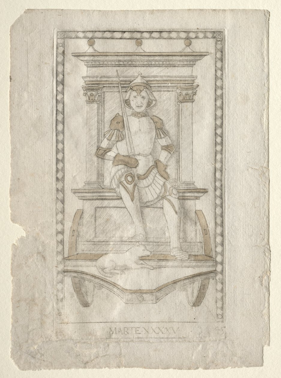 Marte (dalla serie Tarocchi, serie A: Firmamenti dell