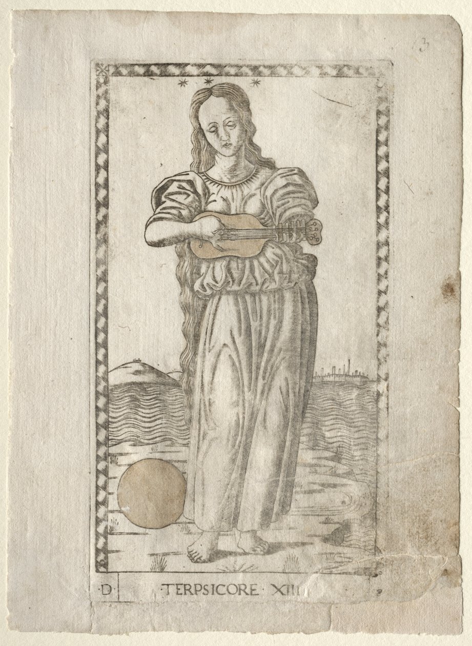 Tersicore (danza e canto) (dalla serie Tarocchi D: Apollo e le Muse, #13) da Master of the E Series Tarocchi