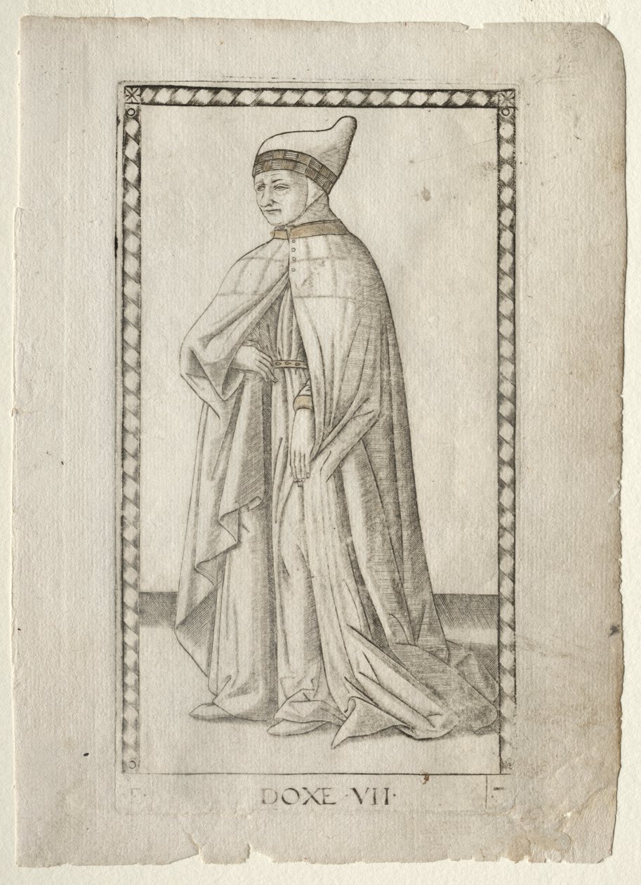 Il Doge (dalla serie Tarocchi, serie E: Condizioni dell