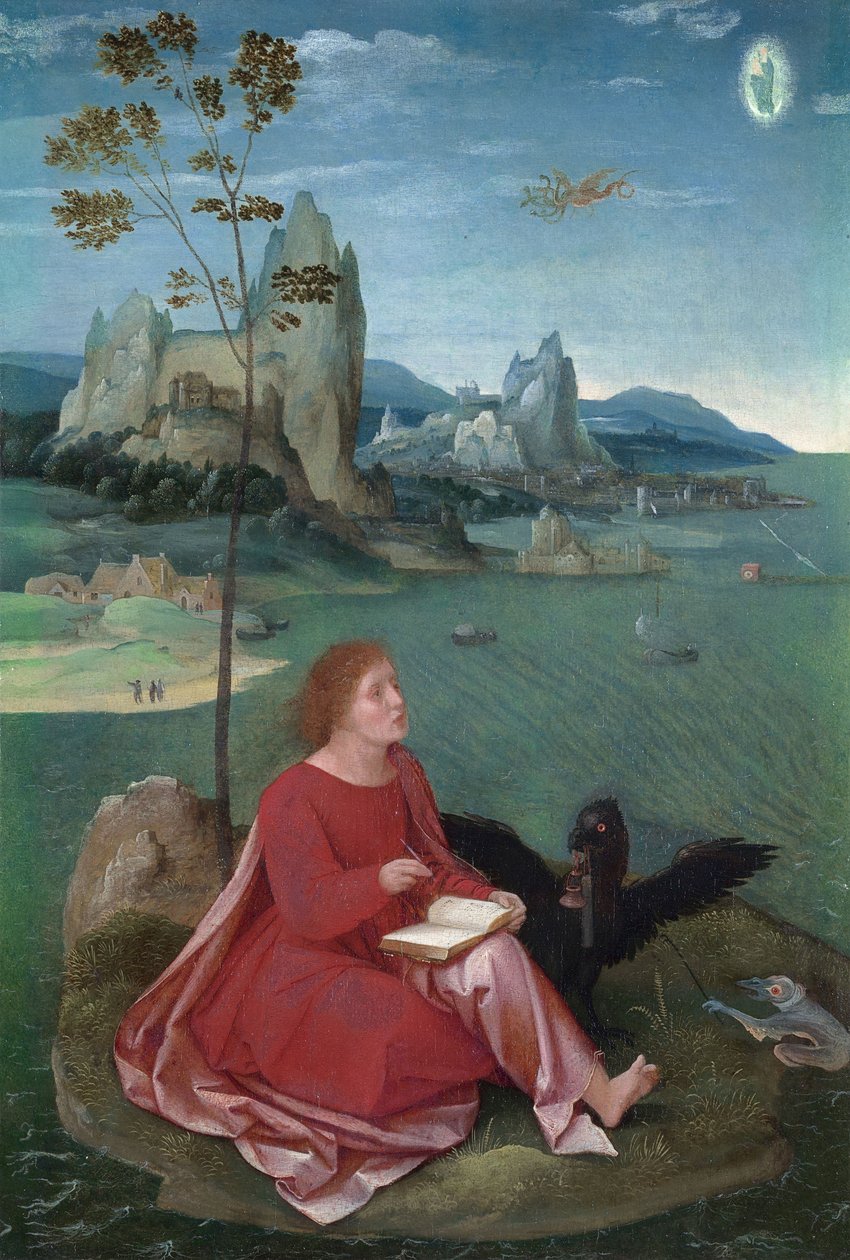San Giovanni a Patmos da Master of the Female Half Lengths
