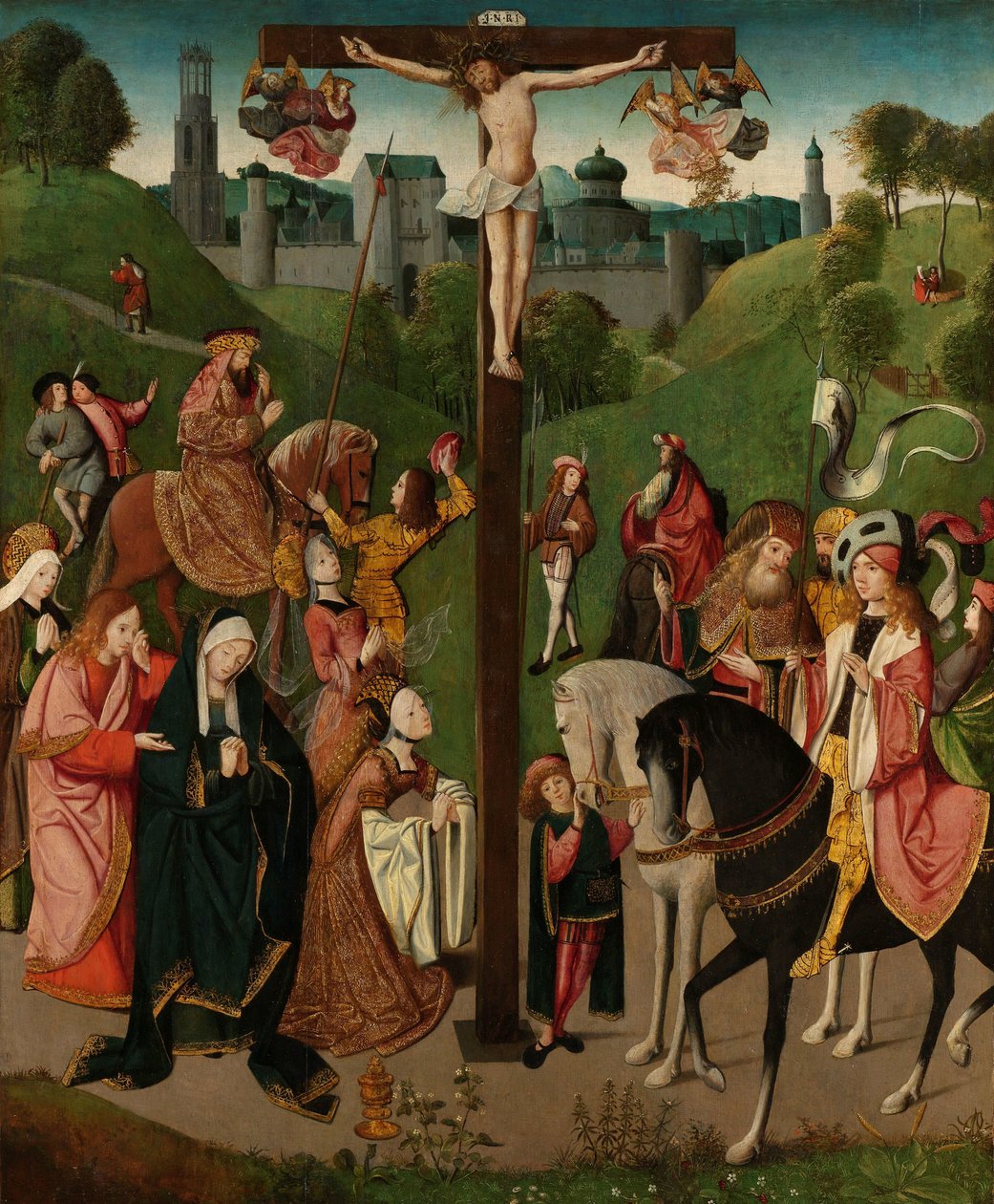 La Crocifissione da Master of the Figdor Deposition (circle of)
