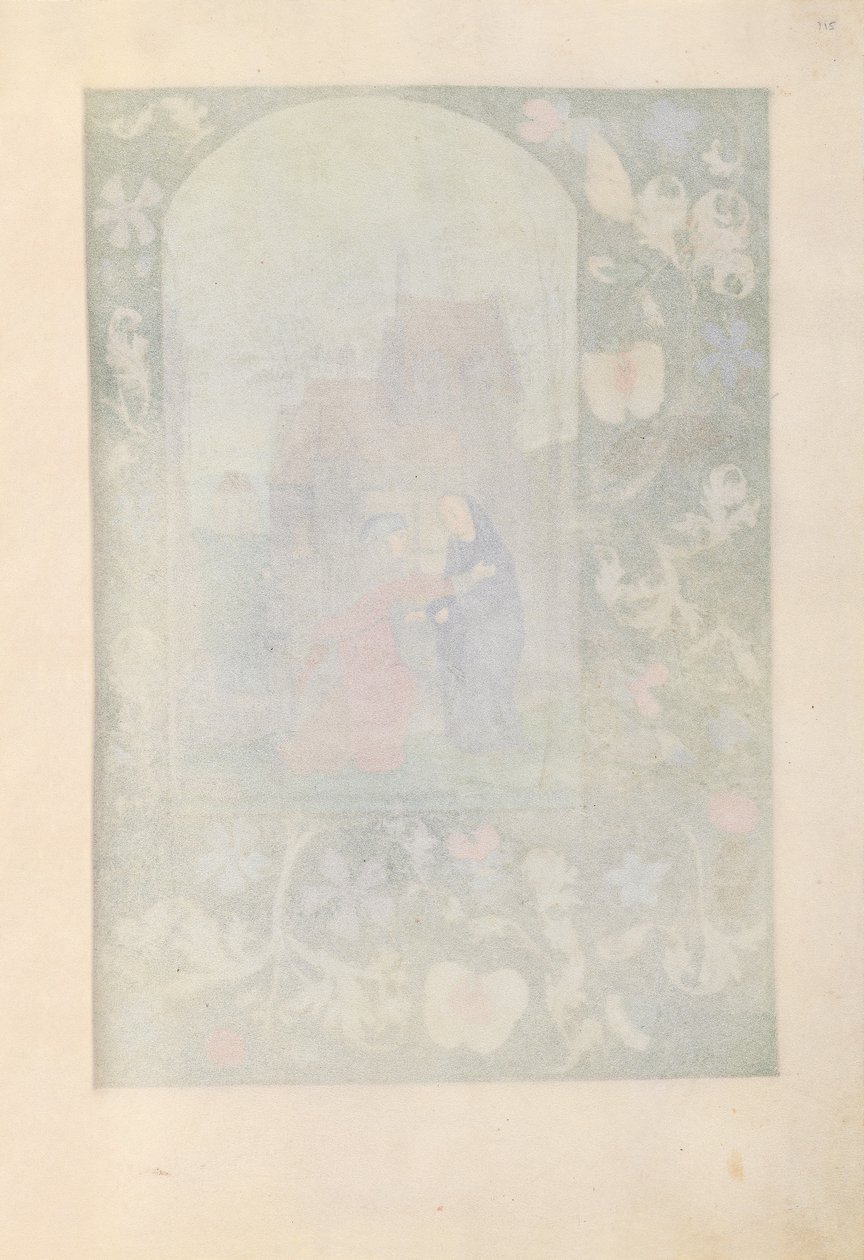 Ore della regina Isabella la Cattolica, regina di Spagna:  Fol. 115r da Master of the First Prayerbook of Maximillian
