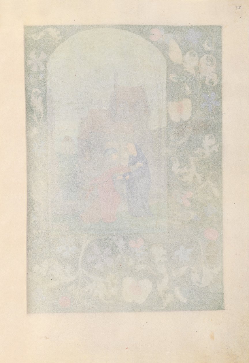Ore di Isabella la Cattolica, Regina di Spagna: Fol. 115r da Master of the First Prayerbook of Maximillian