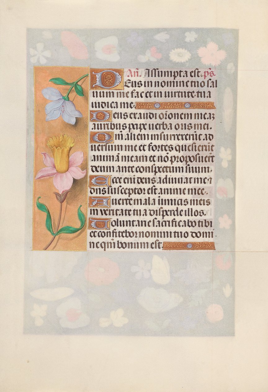 Ore di Isabella la Cattolica, Regina di Spagna: Fol. 127v da Master of the First Prayerbook of Maximillian