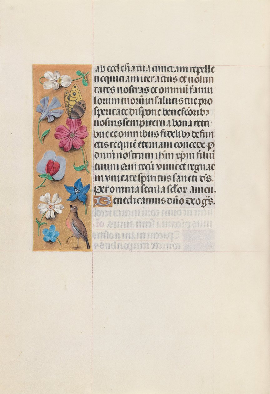 Ore di Isabella la Cattolica, Regina di Spagna: Fol. 158v, c. 1500 da Master of the First Prayerbook of Maximillian