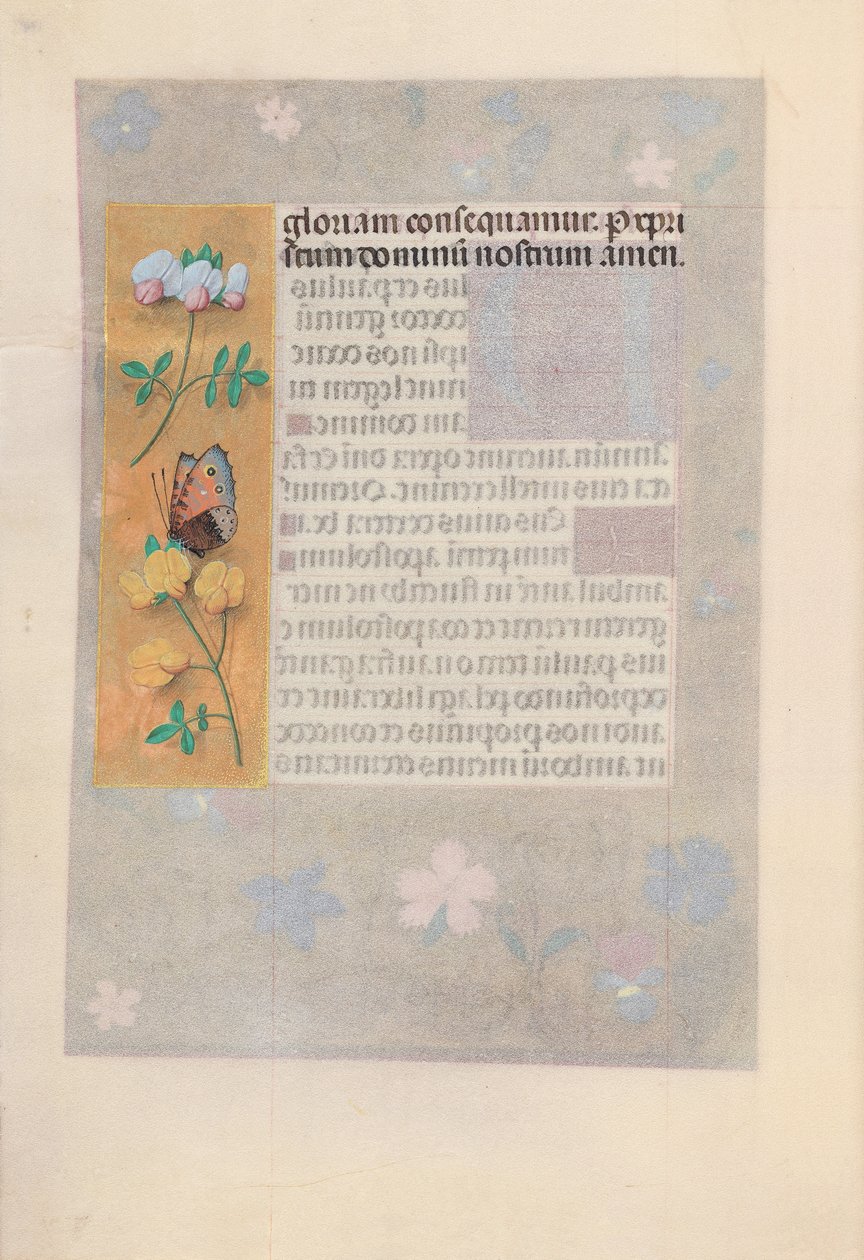 Ore di Isabella la Cattolica, Regina di Spagna: Fol. 174v, c. 1500 da Master of the First Prayerbook of Maximillian