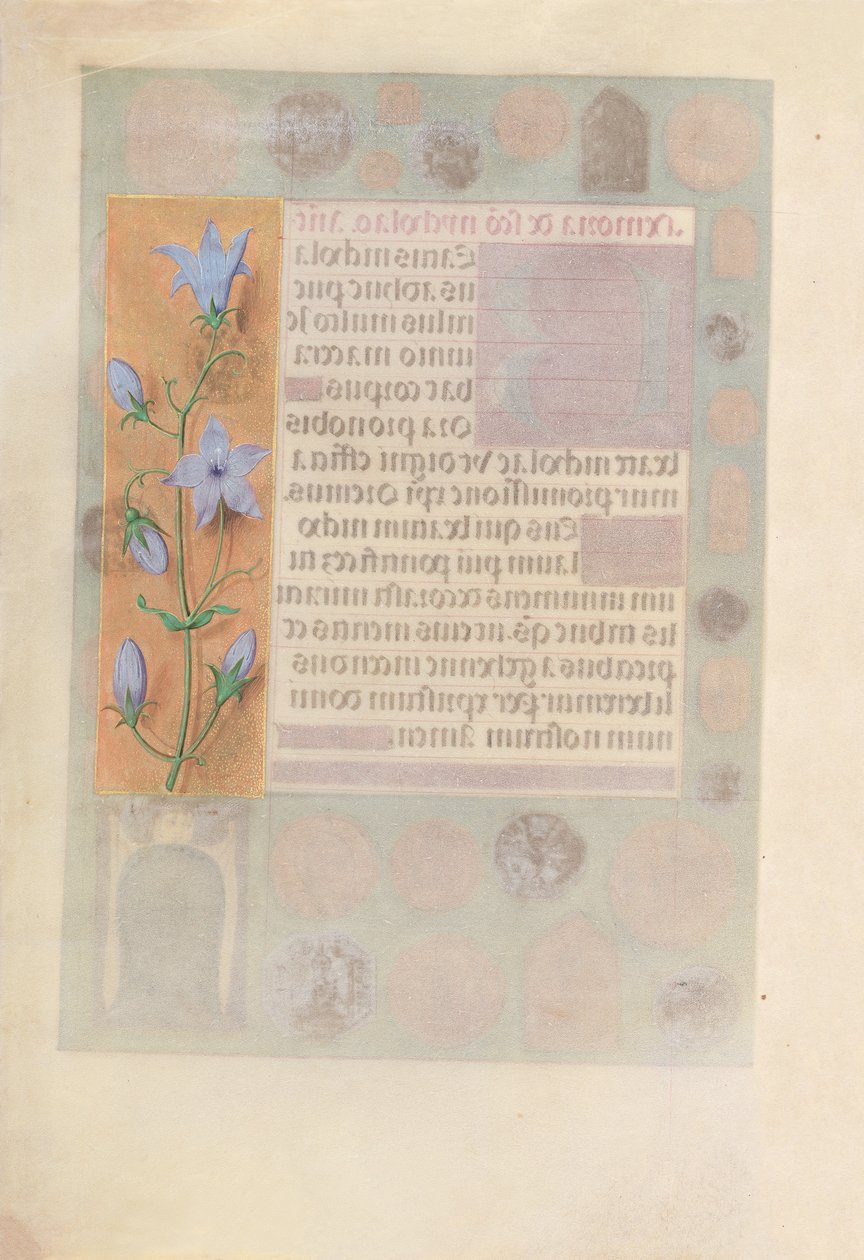 Ore di Isabella la Cattolica, Regina di Spagna: Fol. 184v, c. 1500 da Master of the First Prayerbook of Maximillian