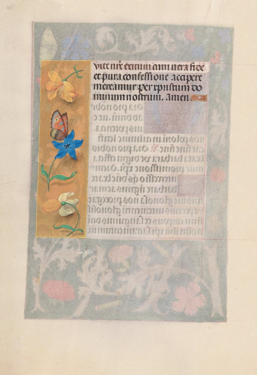 Ore della Regina Isabella la Cattolica, Regina di Spagna: Fol. 192v da Master of the First Prayerbook of Maximillian