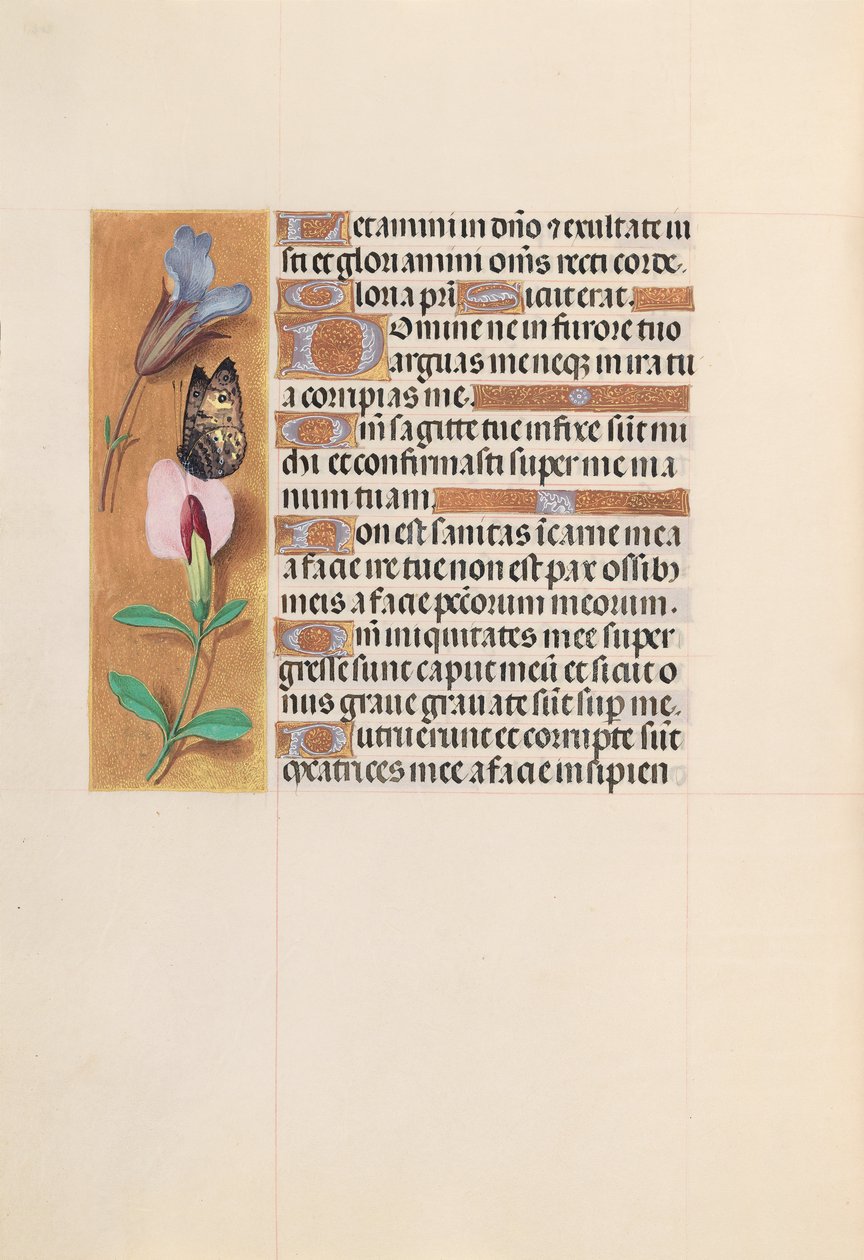 Ore di Isabella la Cattolica, Regina di Spagna: Fol. 202v, c. 1500 da Master of the First Prayerbook of Maximillian