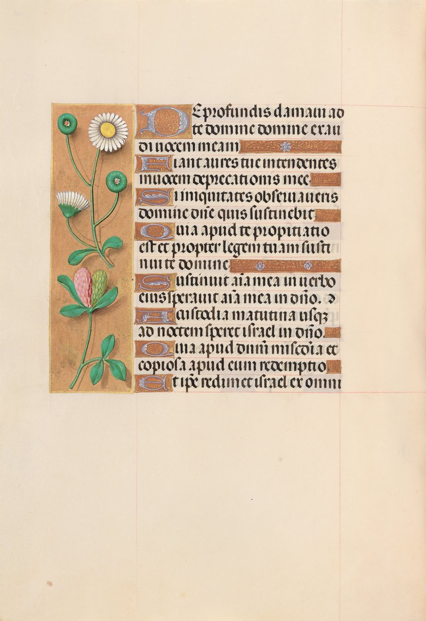 Ore di Isabella la Cattolica, Regina di Spagna: Fol. 208v da Master of the First Prayerbook of Maximillian