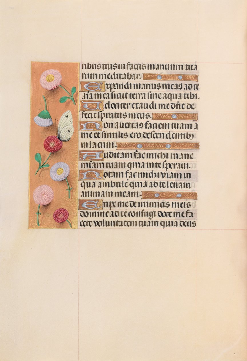 Ore di Isabella la Cattolica, Regina di Spagna: Fol. 209v da Master of the First Prayerbook of Maximillian
