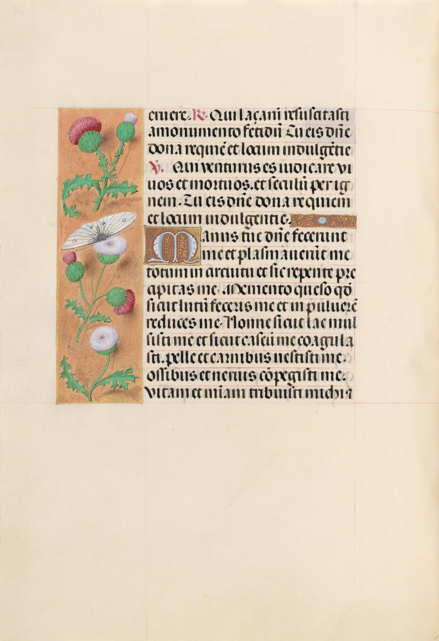 Ore di Isabella la Cattolica, regina di Spagna: Fol. 232v, c. 1500 da Master of the First Prayerbook of Maximillian