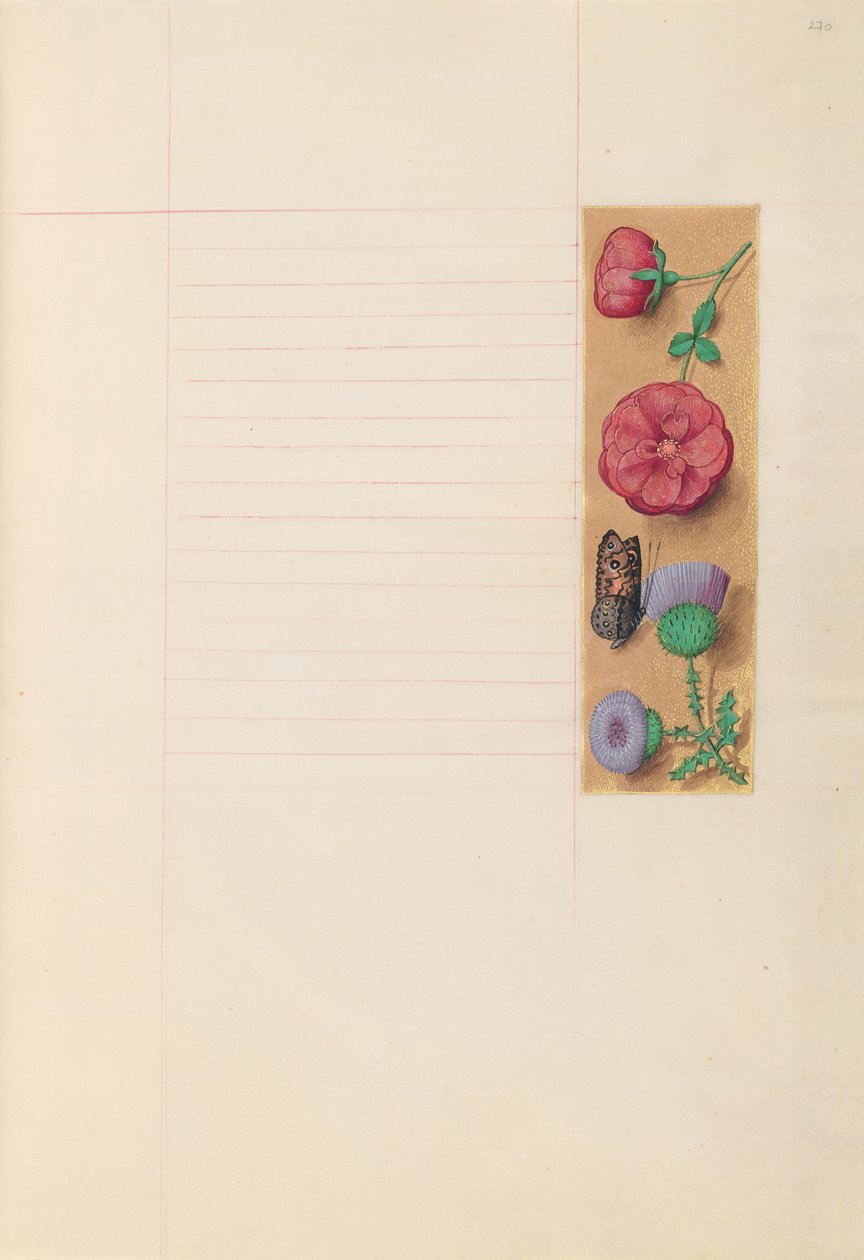 Ore della regina Isabella la Cattolica, regina di Spagna:  Fol. 270r da Master of the First Prayerbook of Maximillian