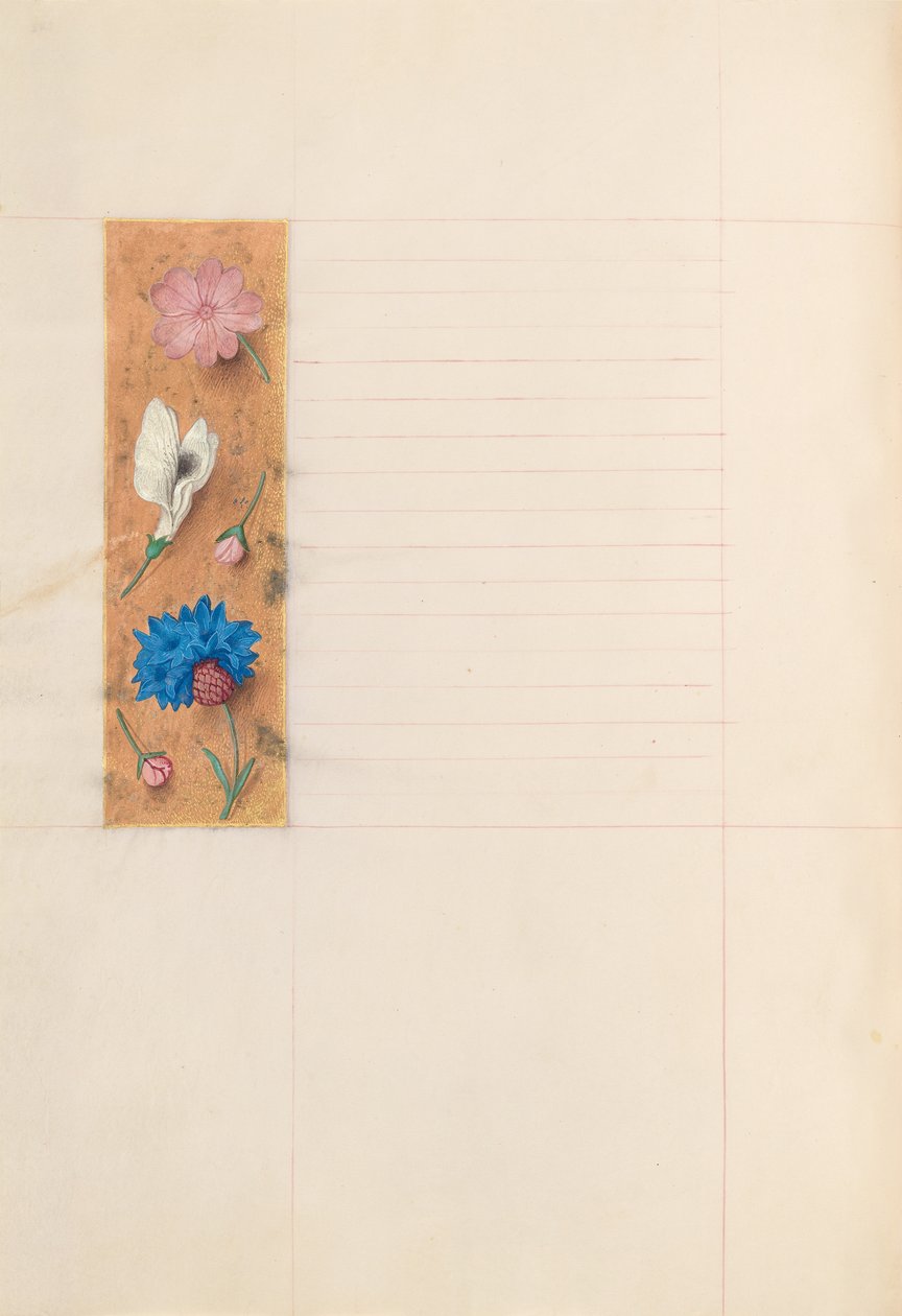 Ore di Isabella la Cattolica, Regina di Spagna: Fol. 272v, c. 1500 da Master of the First Prayerbook of Maximillian