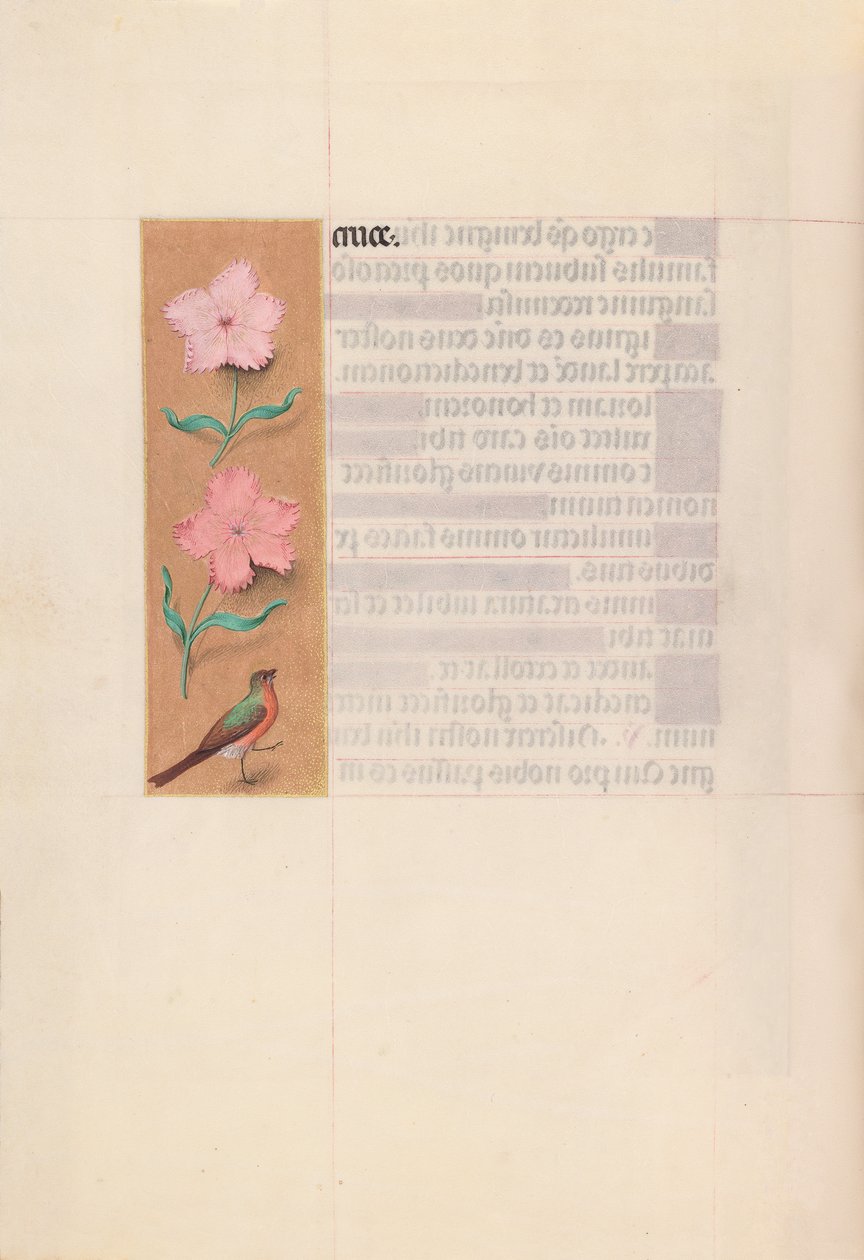 Ore di Isabella la Cattolica, regina di Spagna: Fol. 56v, c. 1500 da Master of the First Prayerbook of Maximillian