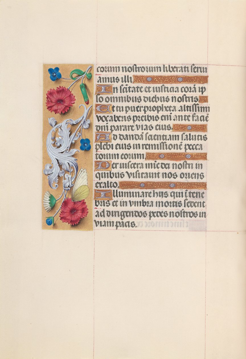 Ore di Isabella la Cattolica, Regina di Spagna: Fol. 59v, c. 1500 da Master of the First Prayerbook of Maximillian