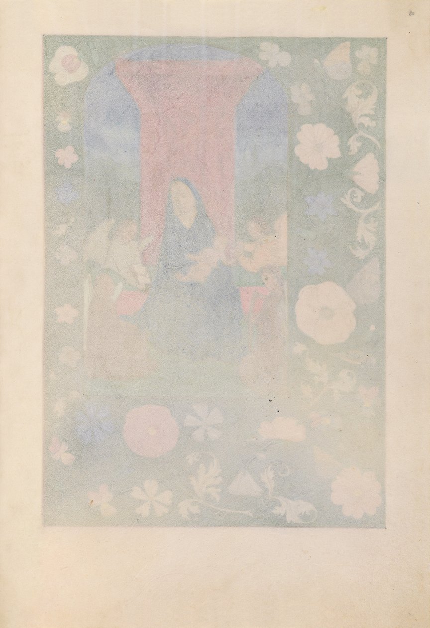Ore della regina Isabella la Cattolica, regina di Spagna:  Fol. 80r da Master of the First Prayerbook of Maximillian