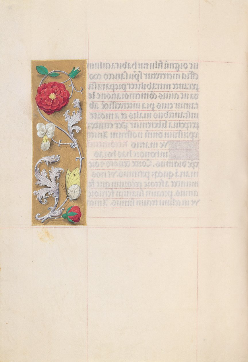 Ore della Regina Isabella la Cattolica, Regina di Spagna: Fol. 86v, c. 1500 da Master of the First Prayerbook of Maximillian