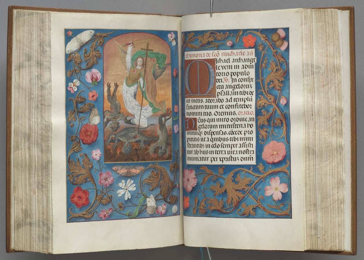 Ore di Isabella la Cattolica, Regina di Spagna, c. 1500 da Master of the First Prayerbook of Maximillian