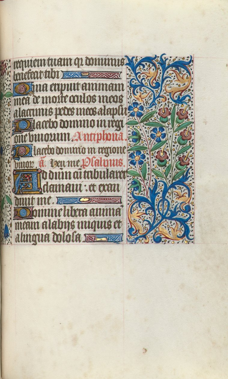 Libro delle Ore Uso di Rouen: fol. 104r da Master of the Geneva Latini