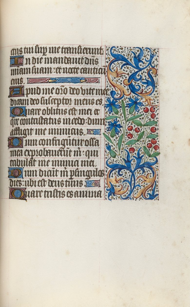 Libro delle Ore Uso di Rouen: fol. 130r, c. 1470 da Master of the Geneva Latini