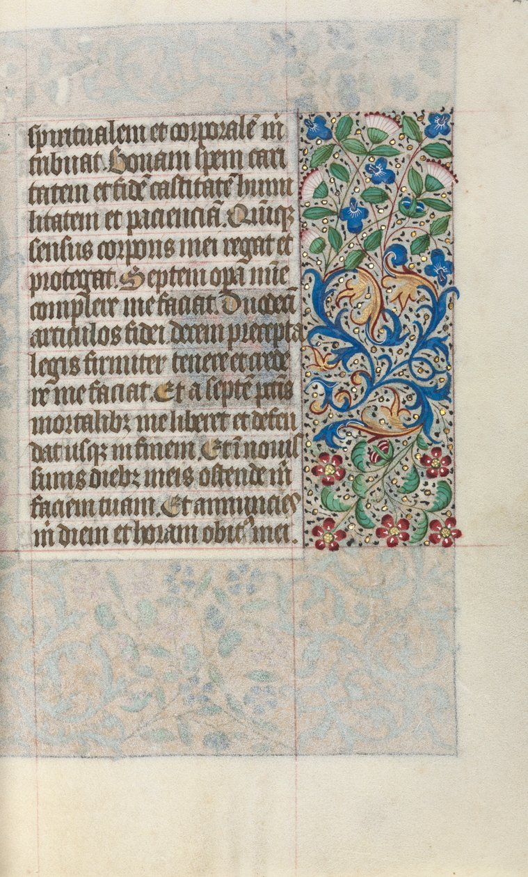 Libro delle Ore Uso di Rouen: fol. 22r da Master of the Geneva Latini