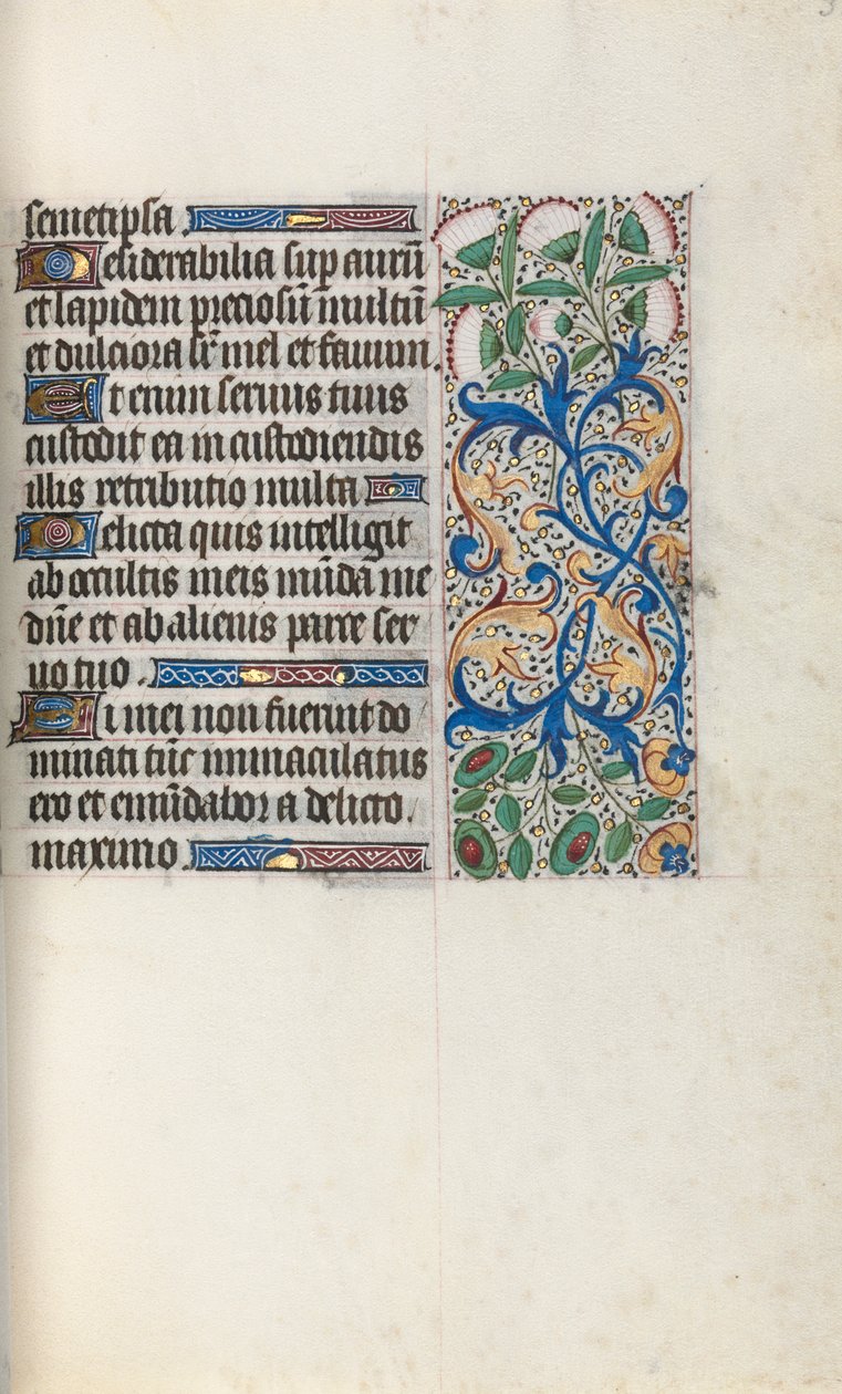 Libro delle Ore Uso di Rouen: fol. 33r, c. 1470 da Master of the Geneva Latini