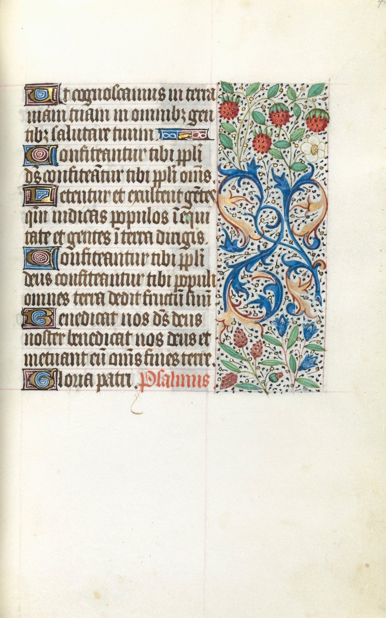 Libro delle Ore Uso di Rouen: fol. 42r da Master of the Geneva Latini