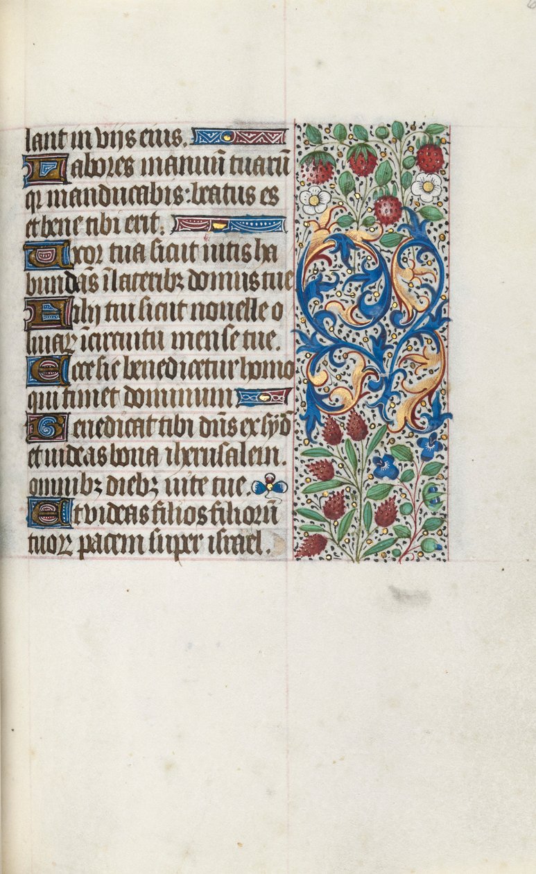 Libro delle Ore Uso di Rouen: fol. 69r da Master of the Geneva Latini