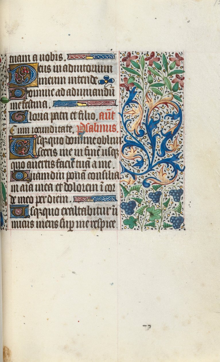 Libro delle Ore Uso di Rouen: fol. 75r, c. 1470 da Master of the Geneva Latini