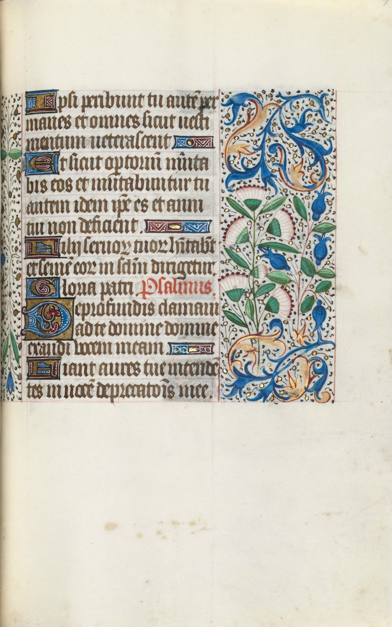 Libro delle Ore Uso di Rouen: fol. 90r, c. 1470 da Master of the Geneva Latini