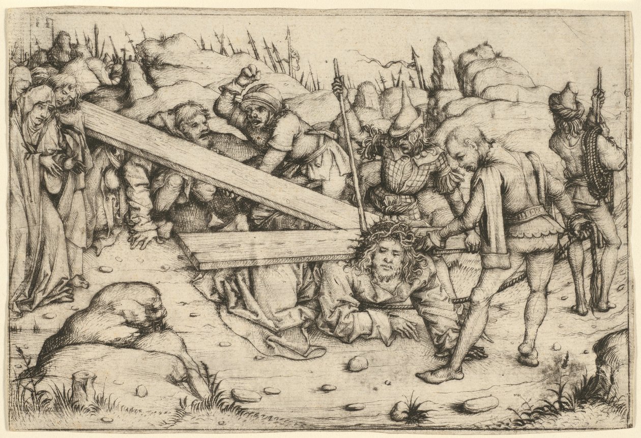 La strada per il Calvario da Master of the Housebook