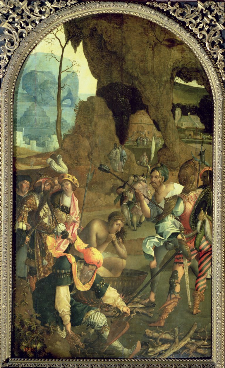 Il martirio di San Giovanni Evangelista, c.1525 da Master of the Legend of St. John the Evangelist