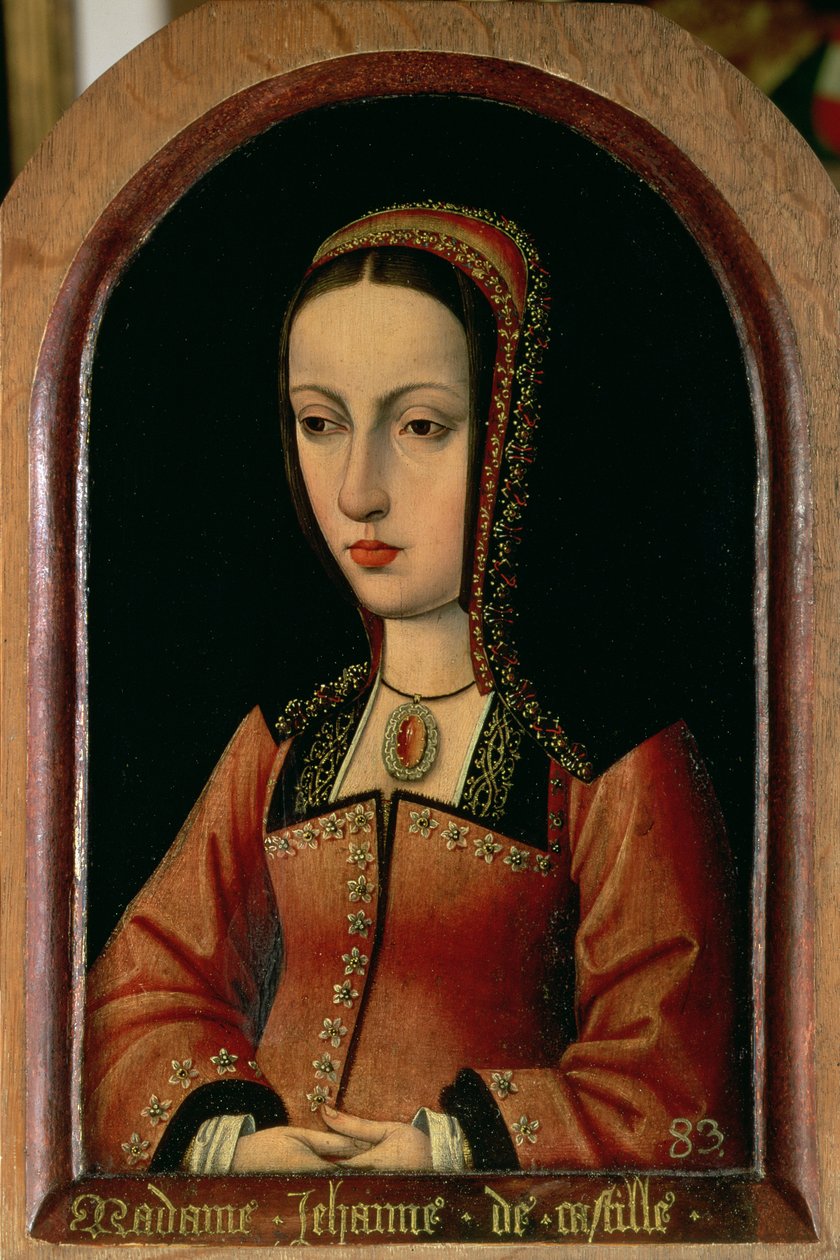 Giovanna la Pazza di Castiglia, figlia di Ferdinando II d