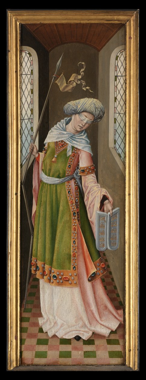 Figura allegorica della Sinagoga, dalla Leggenda di Sant