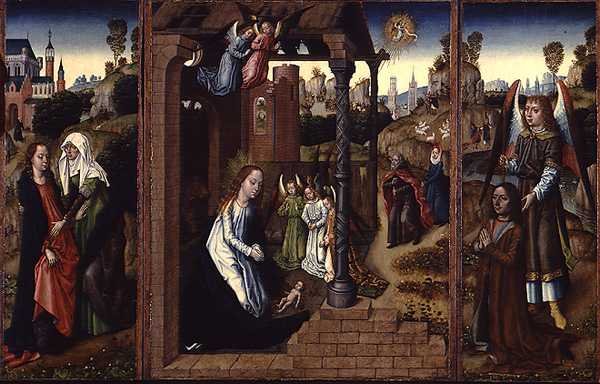 La Natività con la Visitazione e l