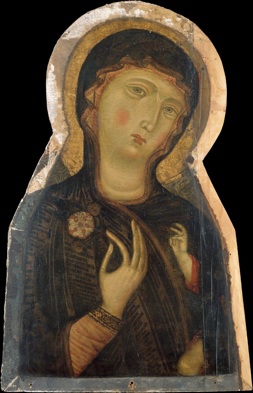 Madonna con Bambino, ca. 1280 da Master of the Magdalen