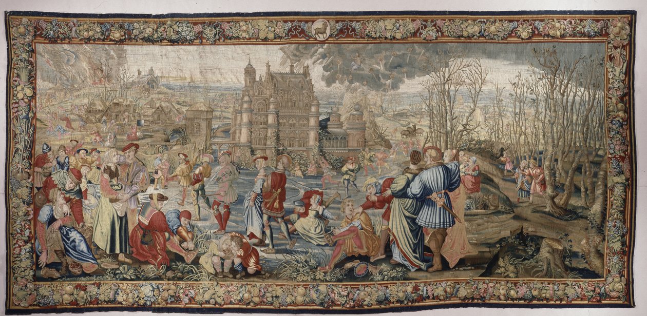 Inverno, dalla serie Le Stagioni di Lucas, c.1535 da Master of the Months of Lucas Master of the Months of Lucas