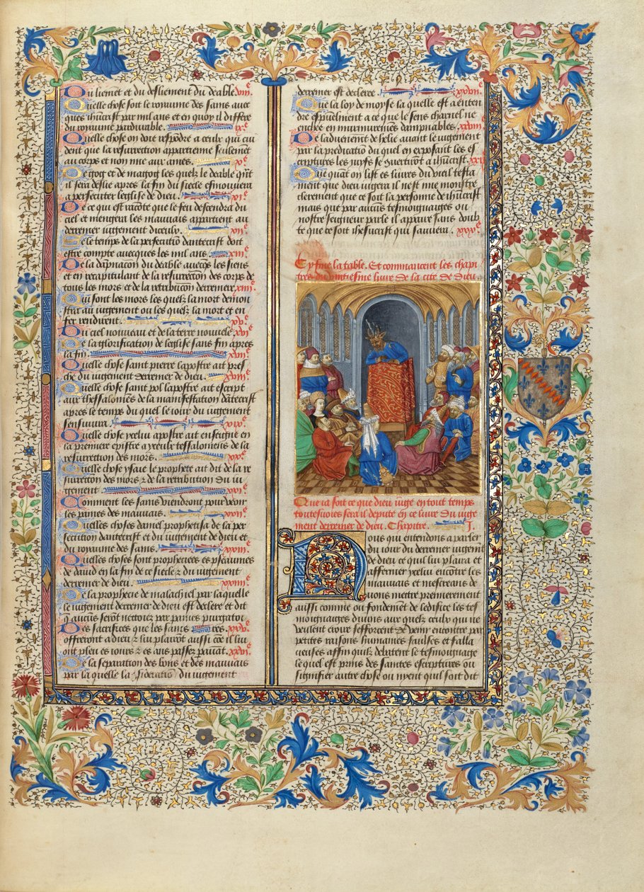 Predicazione dei diavoli da Master of the Oxford Hours