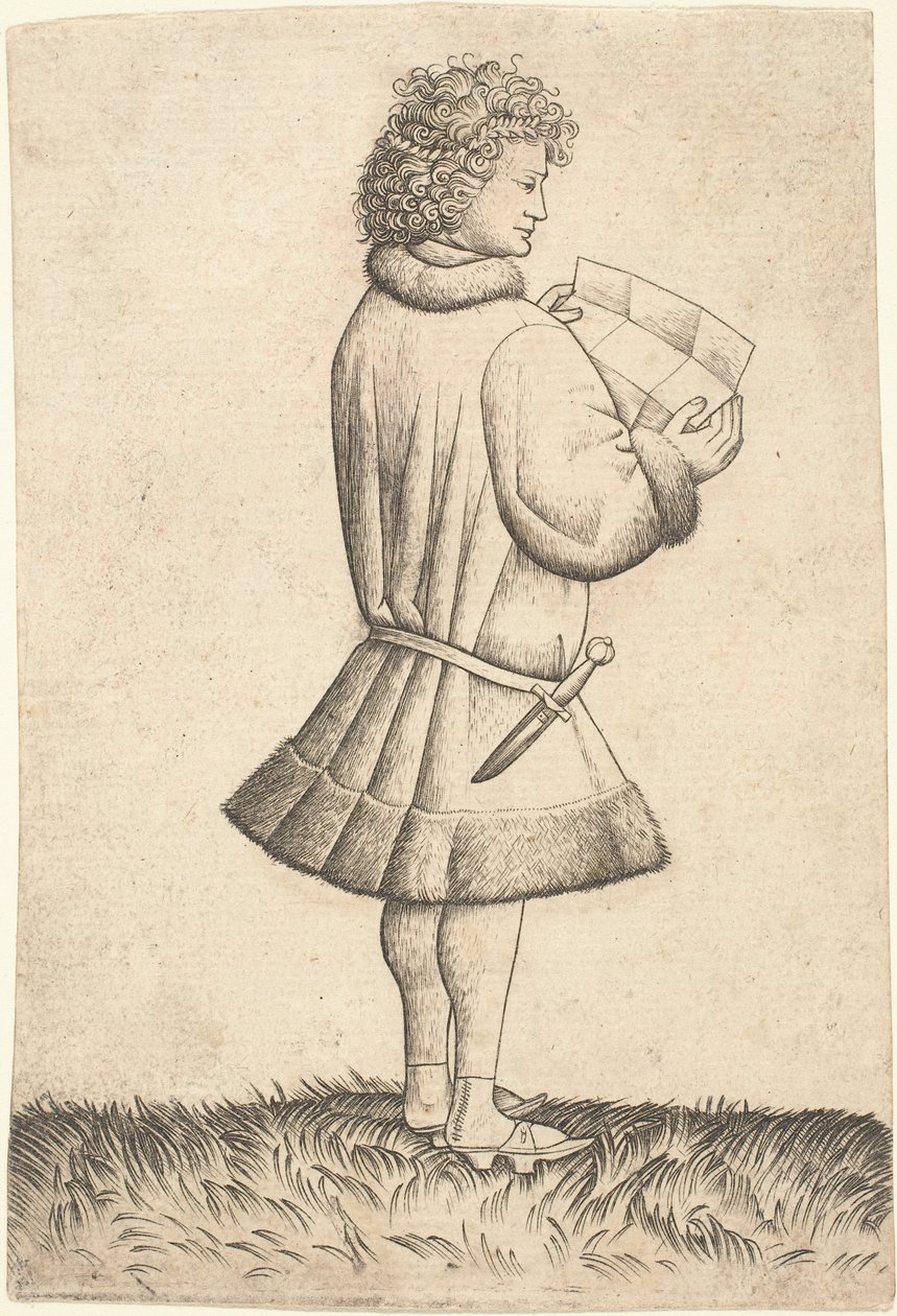 Un poeta che legge da Master of the Playing Cards