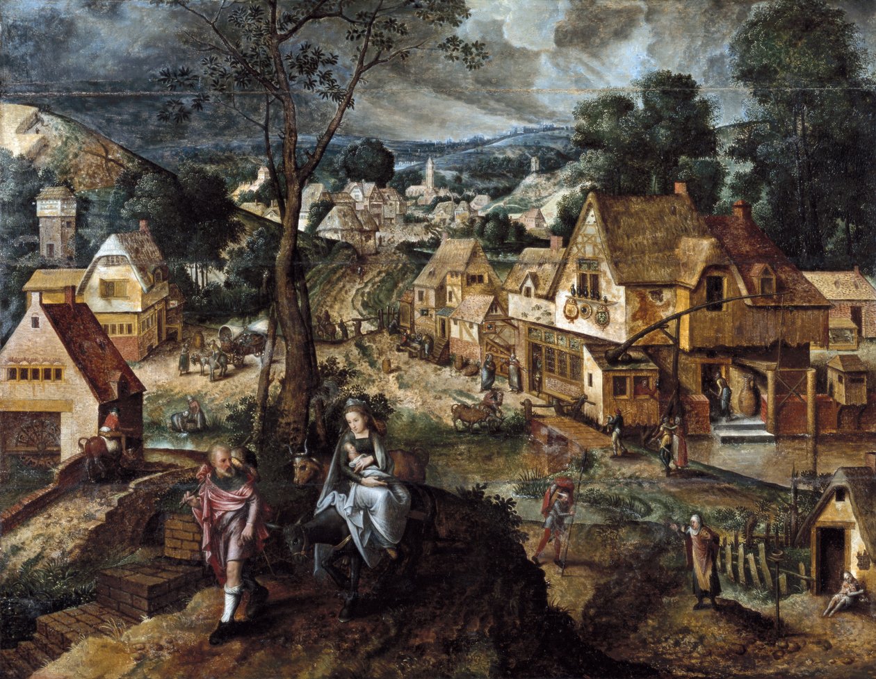 Fuga in Egitto da Master of the Prodigal Son