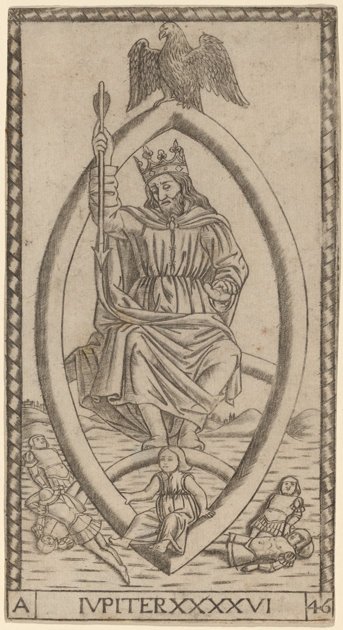 Giove da Master of the S Series Tarocchi
