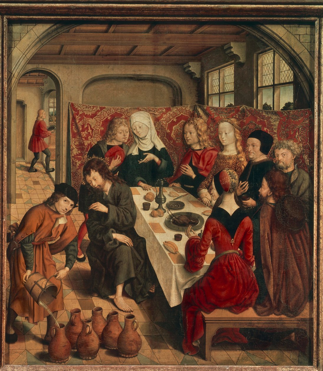 Nozze di Cana da Master of the Saint Bartholomew Altarpiece